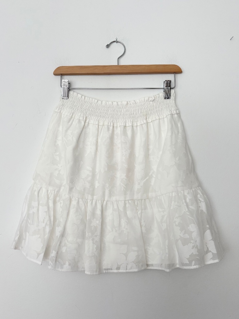 Amanda uprichard organza floral skirt